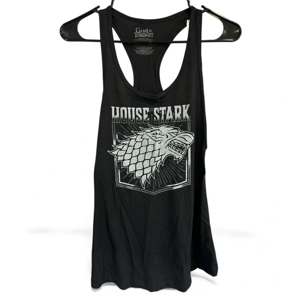 Game of Thrones House Stark Racerback Tank NWT Size S